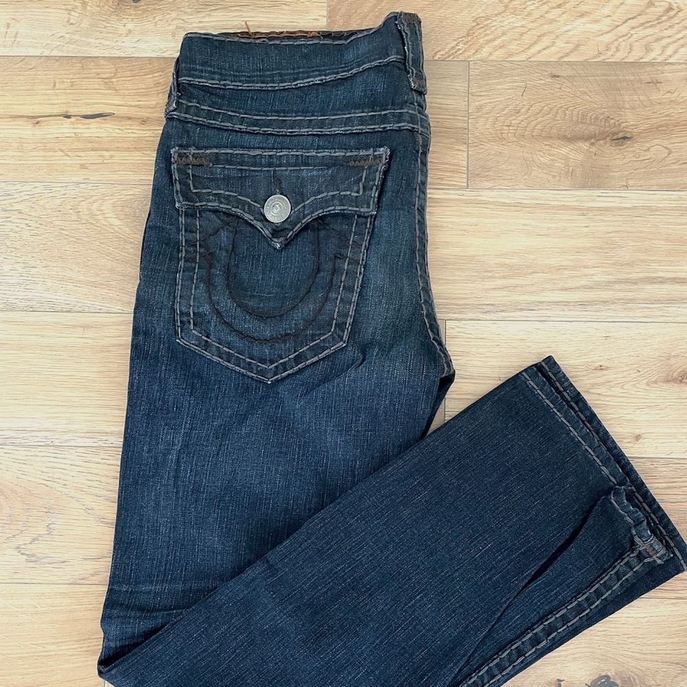 True Religion Men's Jean - World Tour Ricky Super T - 34 x 32